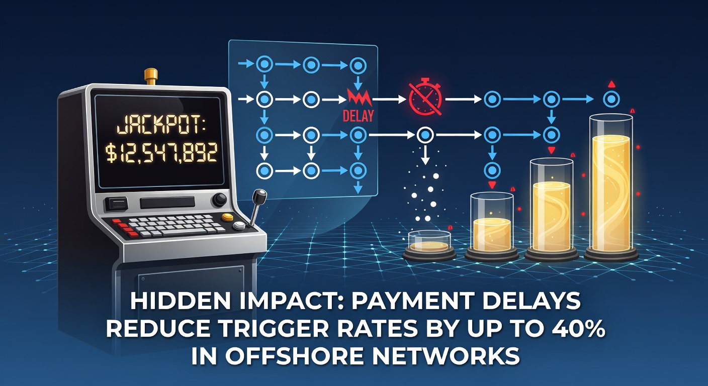 Offshore slot network servers processing delayed transactions during peak play periods