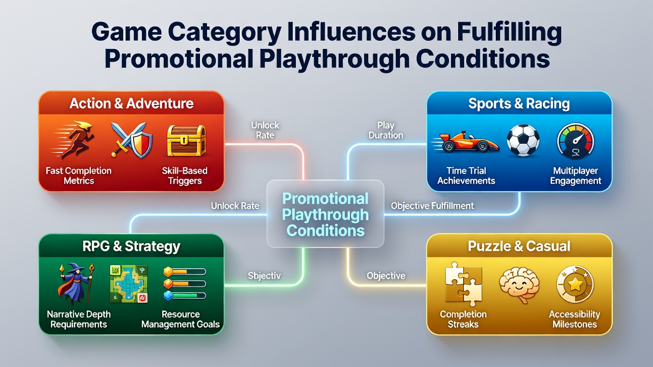 Casino game interface showing different categories with playthrough progress indicators